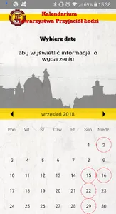 Kalendarium TPŁ screenshot 0