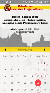 Kalendarium TPŁ screenshot 1