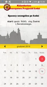 Kalendarium TPŁ screenshot 2