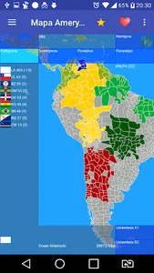 South America Map screenshot 0