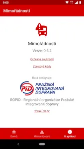 Mimořádnosti v MHD Praha screenshot 4