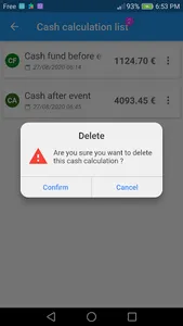 Cash and money calculation screenshot 4