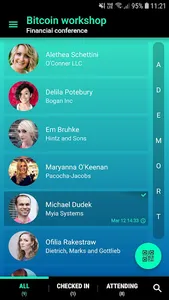 Myia Check-In for organizers screenshot 1