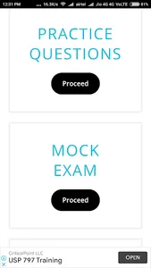 MTSTS Exam Portal screenshot 2