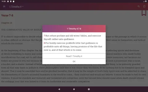 Expositor's Study Bible screenshot 15