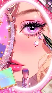 Lash Studio: DIY makeup games screenshot 2