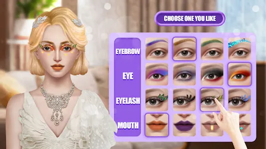 Lash Studio: DIY makeup games screenshot 3