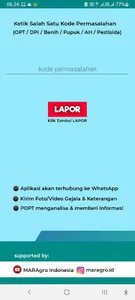 Lapor POPT screenshot 1
