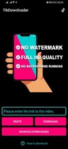 TikDownloader HD screenshot 0