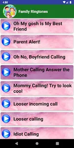 Family Ringtones screenshot 0