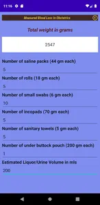 Measured Blood Loss in Obstetr screenshot 0
