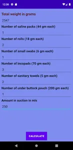 Measured Blood Loss in Obstetr screenshot 2