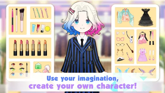 Shining Anime Star: dress up screenshot 7