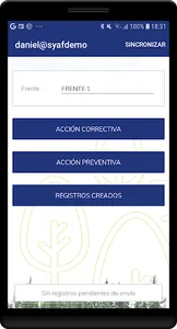 SYAF Mantenimiento screenshot 1