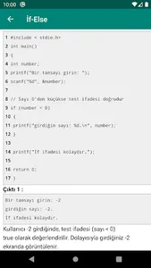 C Programlama screenshot 2