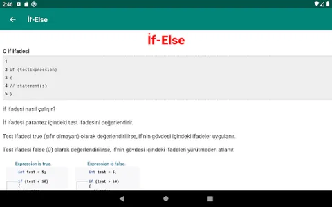 C Programlama screenshot 7