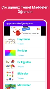 Uygulamalarla Öğreniyorum screenshot 0