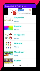 Uygulamalarla Öğreniyorum screenshot 1