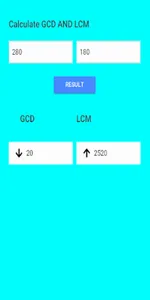 GCD LCM Calculater screenshot 2