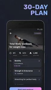 Women workout: no equipment screenshot 7