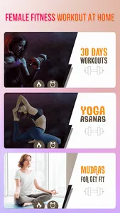 Female Fitness Workout at Home screenshot 1