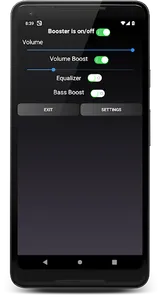 Volume Booster, Equalizer and  screenshot 1