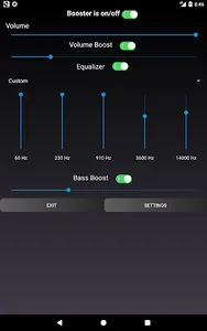 Volume Booster, Equalizer and  screenshot 11