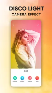 Disco Light Camera Effect screenshot 3