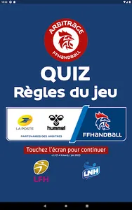 FFHandball QUIZ règles du jeu screenshot 11
