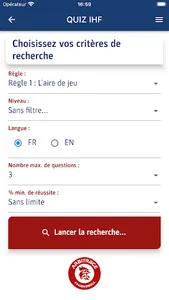 FFHandball QUIZ règles du jeu screenshot 4