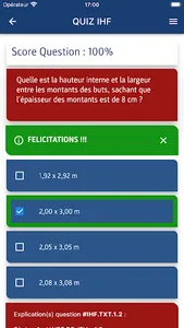 FFHandball QUIZ règles du jeu screenshot 6