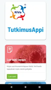 KiVa tutkimusappi screenshot 1