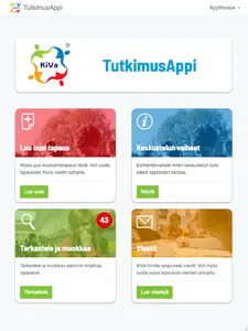 KiVa tutkimusappi screenshot 5