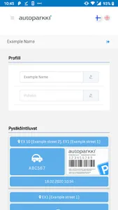 AutoParkki Portaali screenshot 0