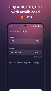 CWallet - ADA Crypto Wallet screenshot 1