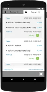 Vaste ajoneuvopääte screenshot 1