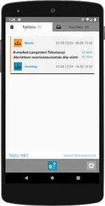 Vaste ajoneuvopääte screenshot 2