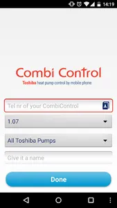 CombiControl screenshot 1