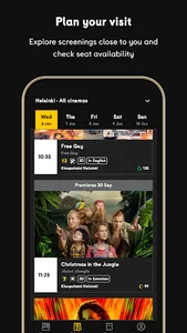Finnkino Leffa screenshot 2