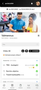 Fitvalmennus screenshot 2