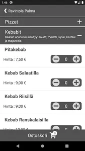 Ravintola Palma - Lauste screenshot 2