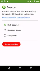 Beacon screenshot 1