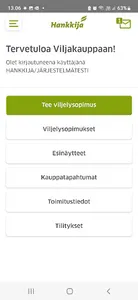 Hankkija mobiilisovellus screenshot 1