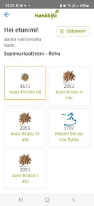 Hankkija mobiilisovellus screenshot 3