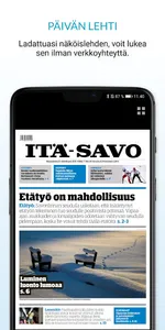 Itä-Savo, päivän lehti screenshot 2