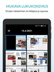 Juvan Lehti, päivän lehti screenshot 15