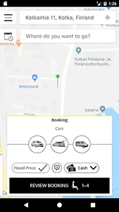 Taksi Kymenlaakso screenshot 3