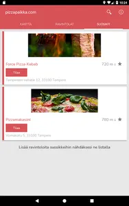 Pizzapaikka - pizzapaikka.com screenshot 5