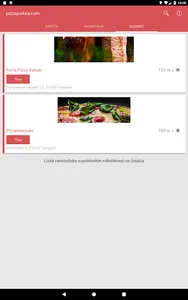 Pizzapaikka - pizzapaikka.com screenshot 8