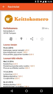 lounaspaikka.fi screenshot 2